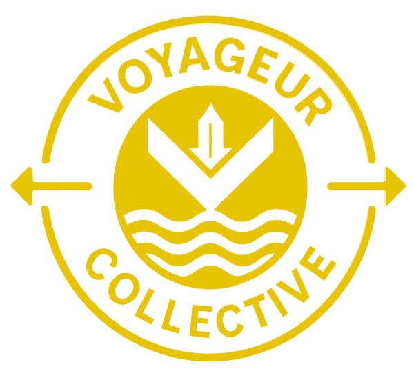 Logo for voyageur collective community